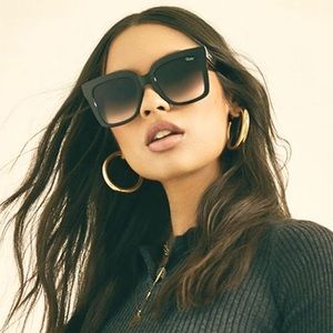 Quay Icy Sunglasses, Gradient Lense